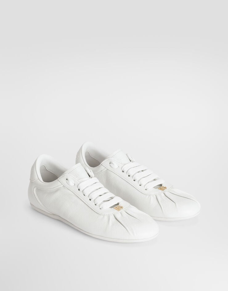 Dolce & Gabbana Soft ballet sneakers in calfskin Dolce & Gabbana Soft ballet sneakers in calfskin White CK2485A3O78