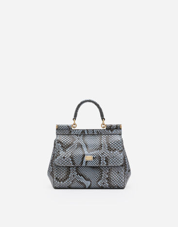 Dolce & Gabbana Bolso de mano Sicily mediano Azul Claro BB6003A2111