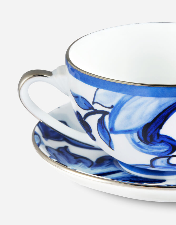 Dolce & Gabbana Porcelain Tea Set Multicolor TC0102TCA38