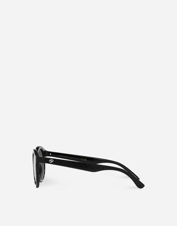 Dolce & Gabbana Солнцезащитные очки New Pattern черный VG600JVN187