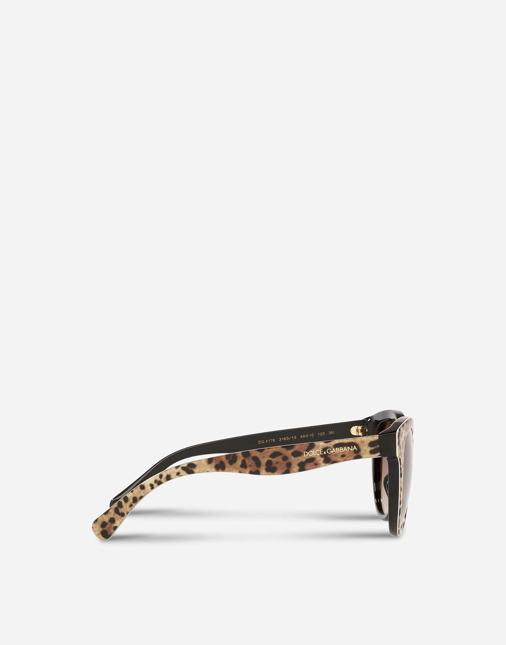 Dolce and gabbana print family sunglasses outlet