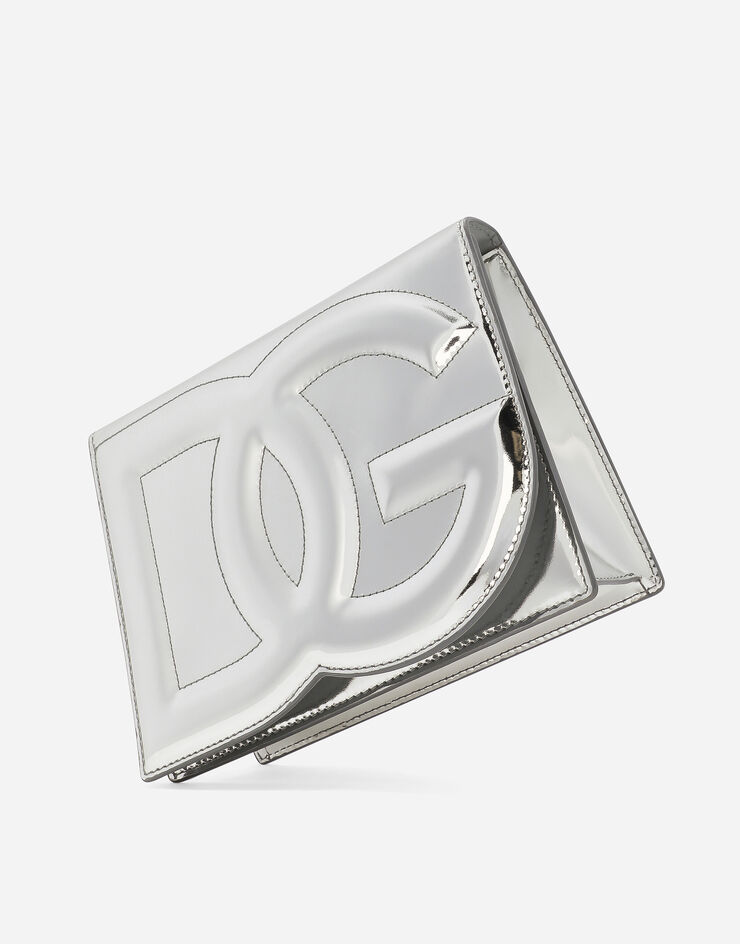 Dolce & Gabbana Borsa a tracolla DG logo bag Argento BB7287AY828