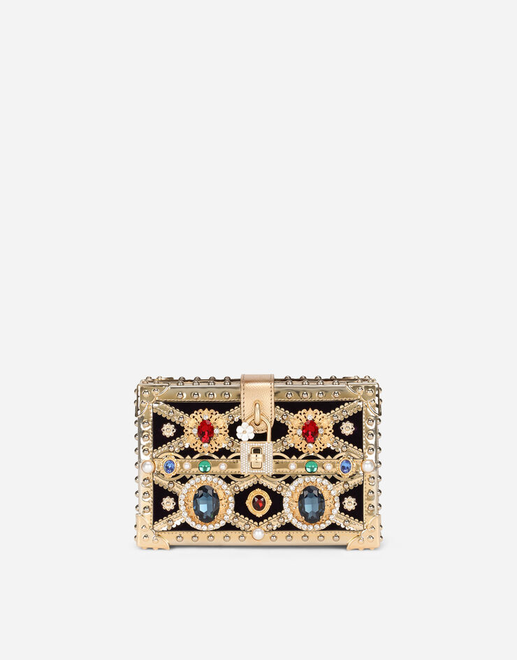 Dolce & Gabbana Dolce Box with bejeweled embellishment Multicolor BB6237AZ103