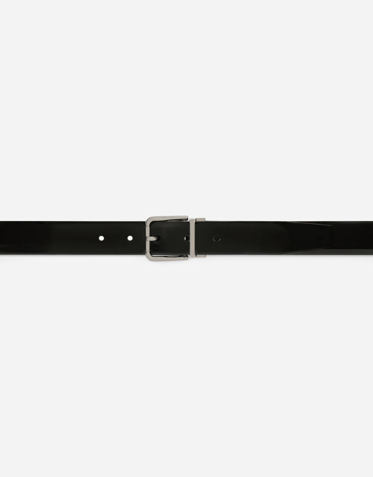 Dolce & Gabbana Patent leather belt BLACK BC4216A1153