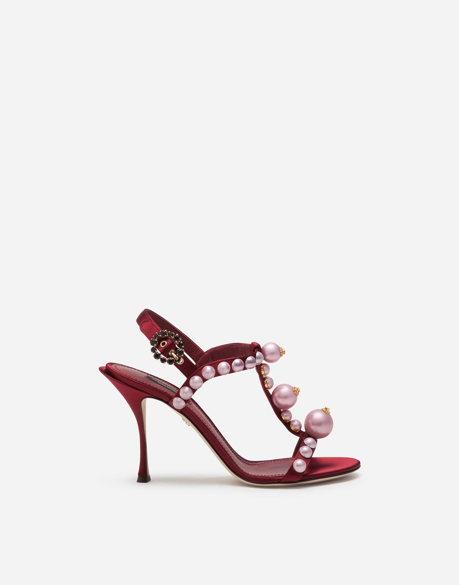 Dolce and gabbana pearl sandals store