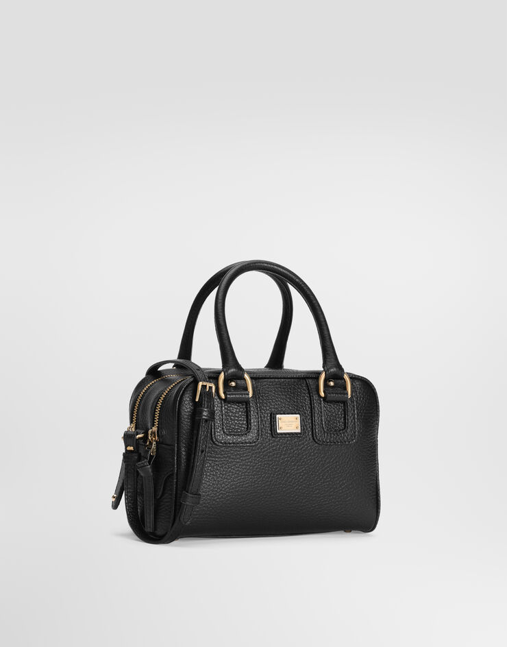 Dolce & Gabbana Dolce Lilly crossbody bag in calfskin Black EB0272A0636