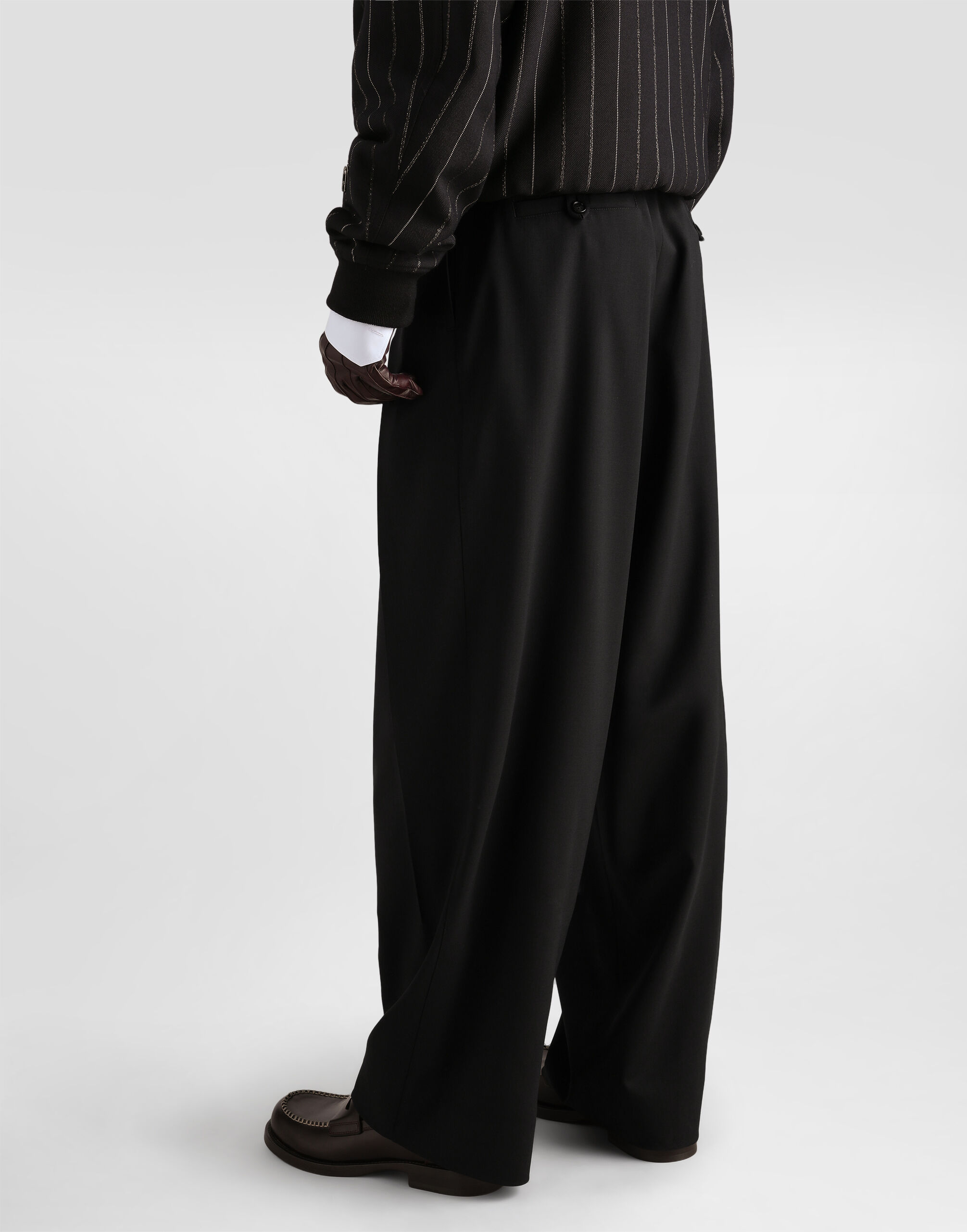 Virgin wool gabardine trousers - thumbnail 5