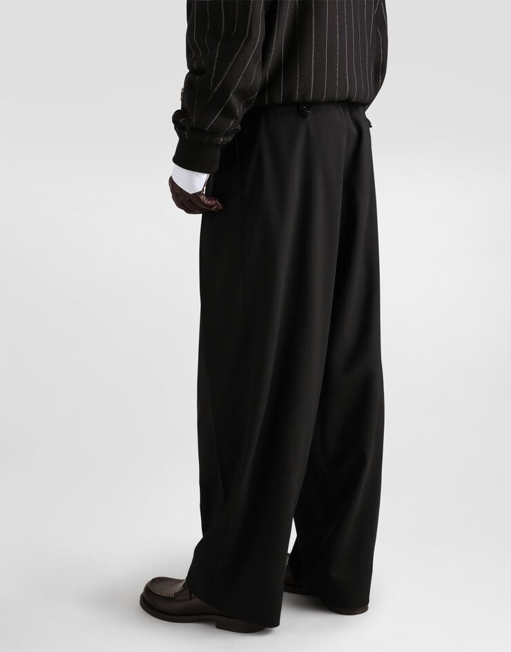 Dolce & Gabbana Virgin wool gabardine trousers Dolce & Gabbana Virgin wool gabardine trousers GP1W1TFUBG4