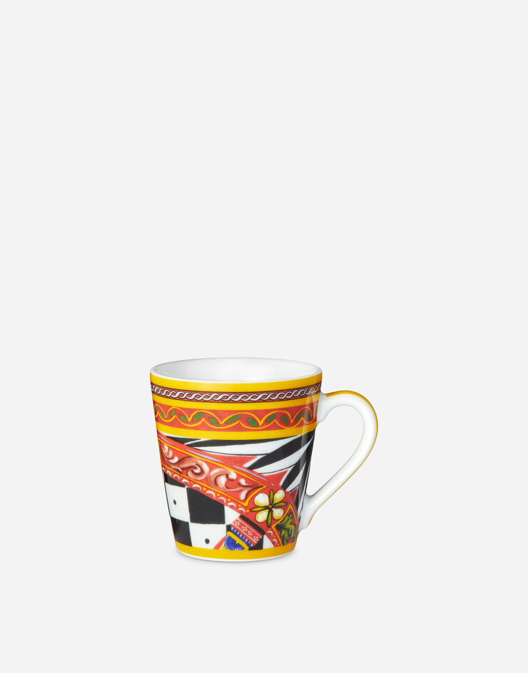 Dolce & Gabbana Mug aus Porzellan Mehrfarbig TC0096TCA13