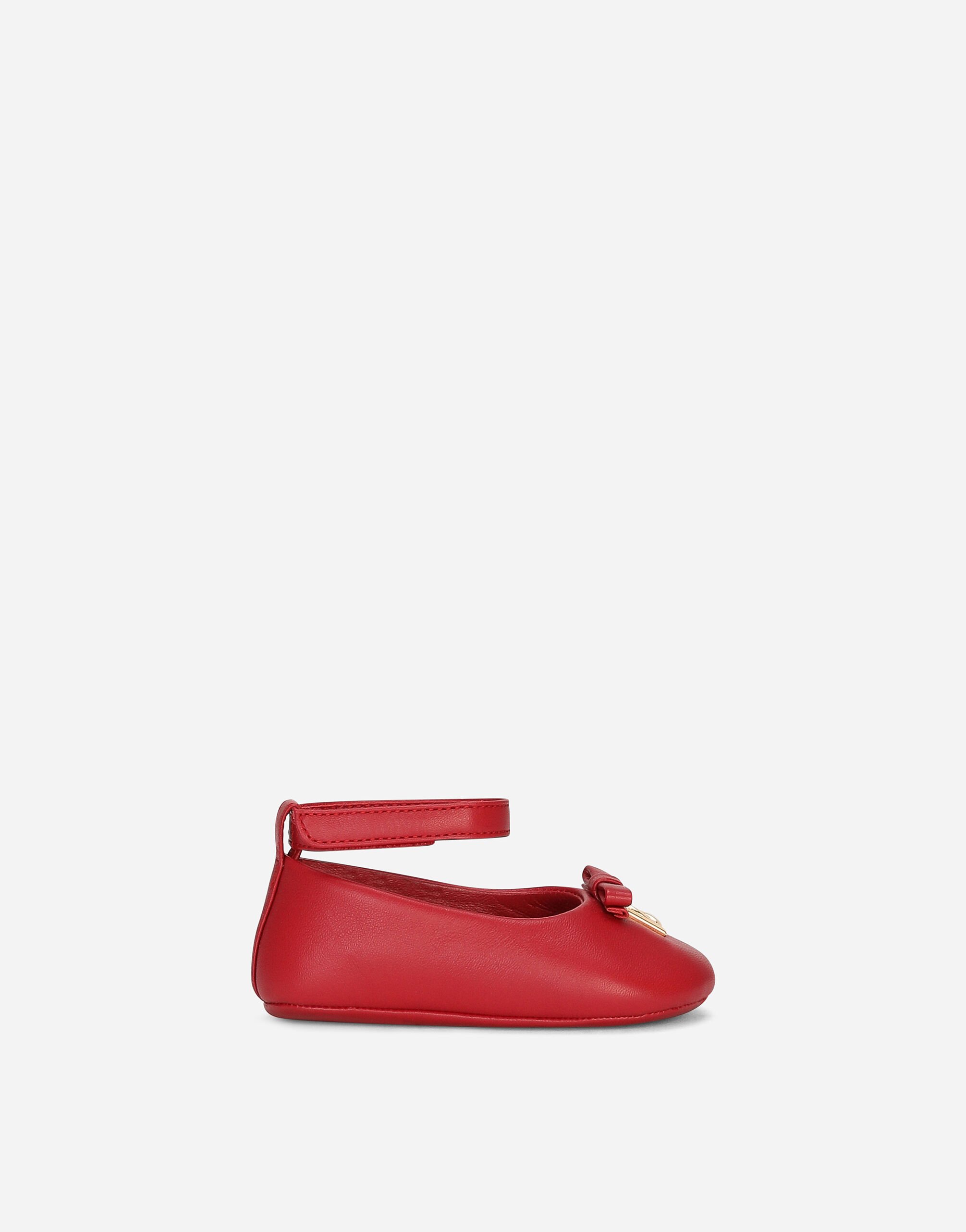 Dolce & Gabbana Nappa leather ballet flats Red DK0065AB793