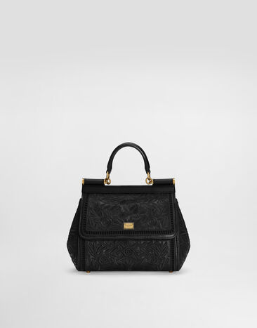 Dolce & Gabbana Medium Sicily handbag Black BB7766A3G19