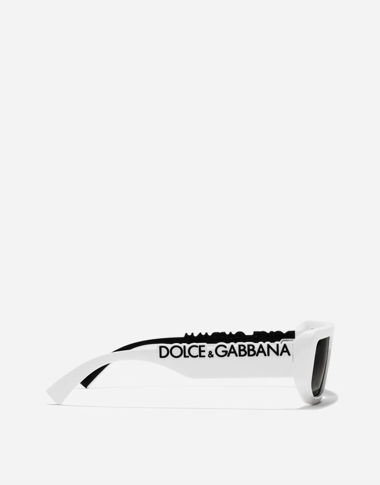 Dolce & Gabbana نظارة شمسية DG Logo أبيض VG6203VN287