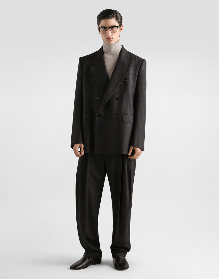 Dolce & Gabbana Pinstripe virgin wool trousers  GP13CTFR23W