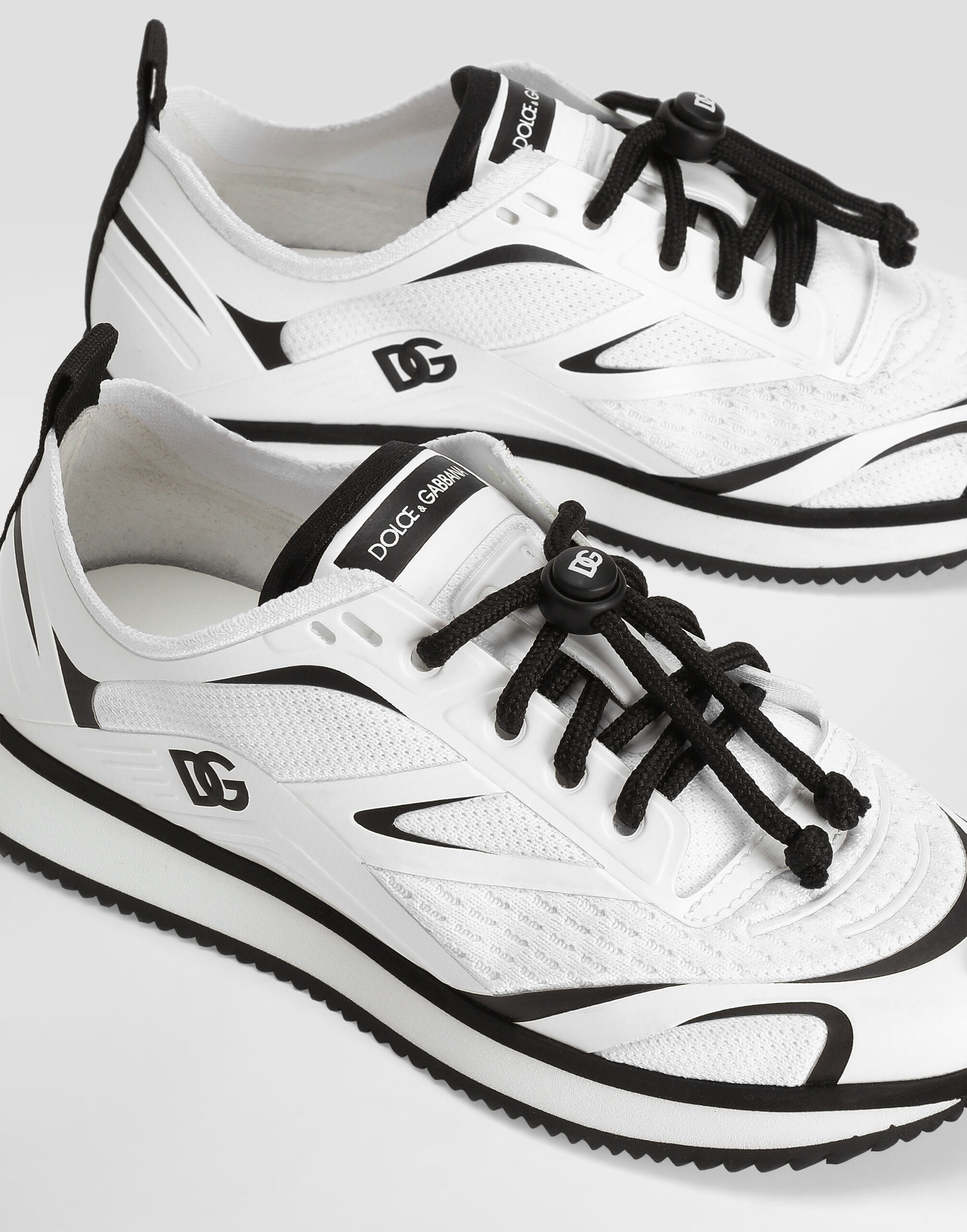 Multicolorのメンズ DG Cushion sneakers with DG logo | Dolce&Gabbana®