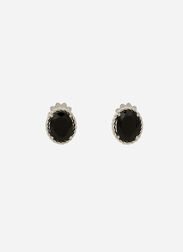 Dolce & Gabbana Anna earrings in white gold 18Kt and black spinels White WSQA7GWSPBL