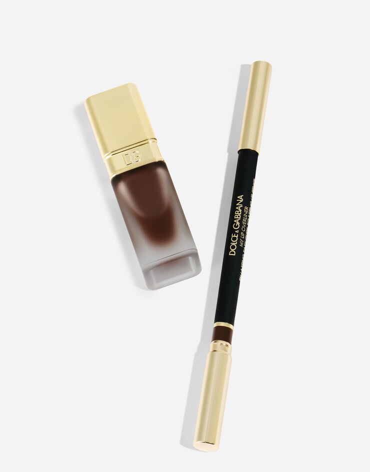 Dolce & Gabbana Dolce&Gabbana Fresh Summer Lip Kit COFFEE SHAKERATO: Rich neutral deep brown liner & Coffee flavoured lip oil MKUPLIP0019