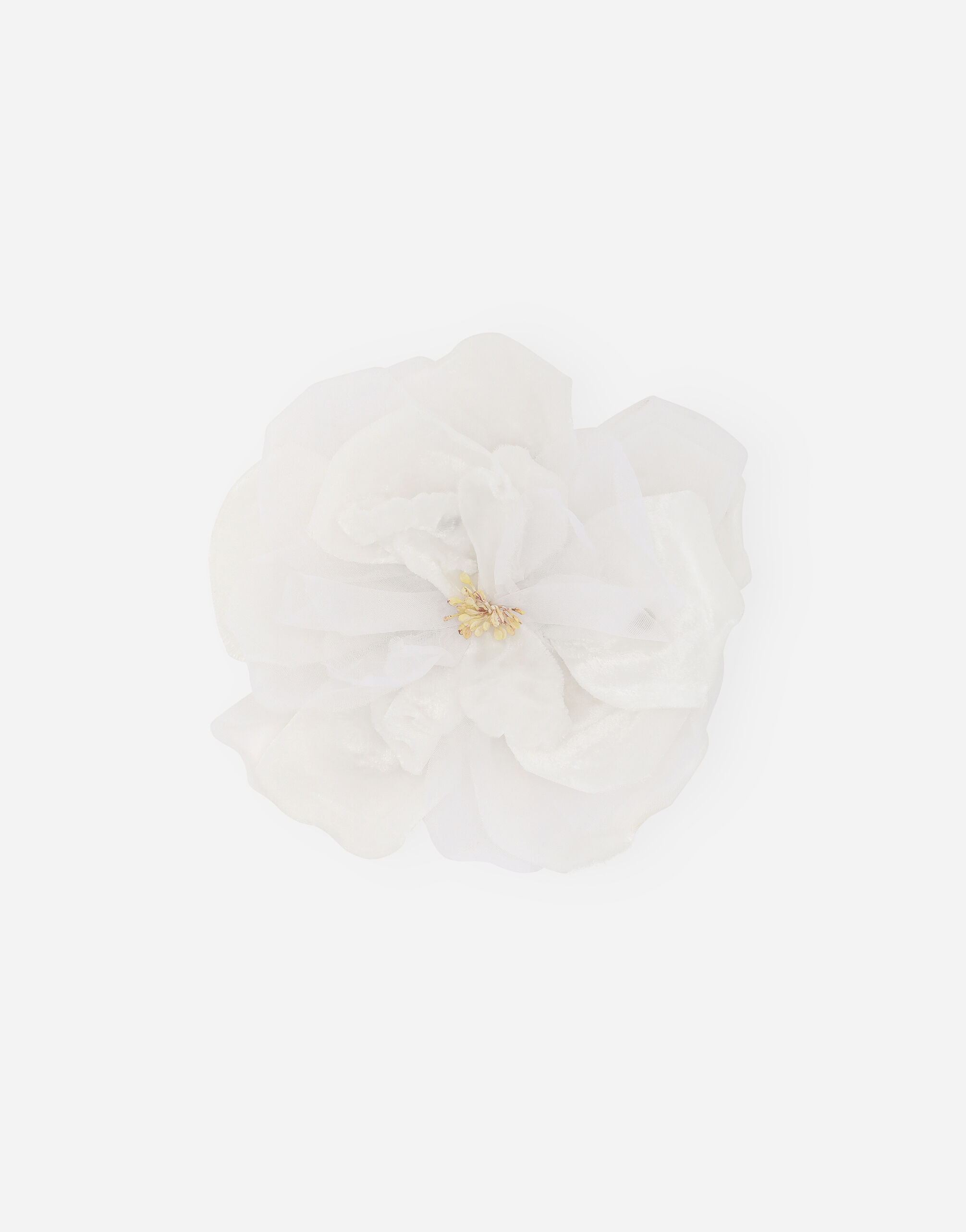 【DOLCE & GABBANA】 ブローチ Floral silk brooch in White for Men | Dolce&Gabbana®