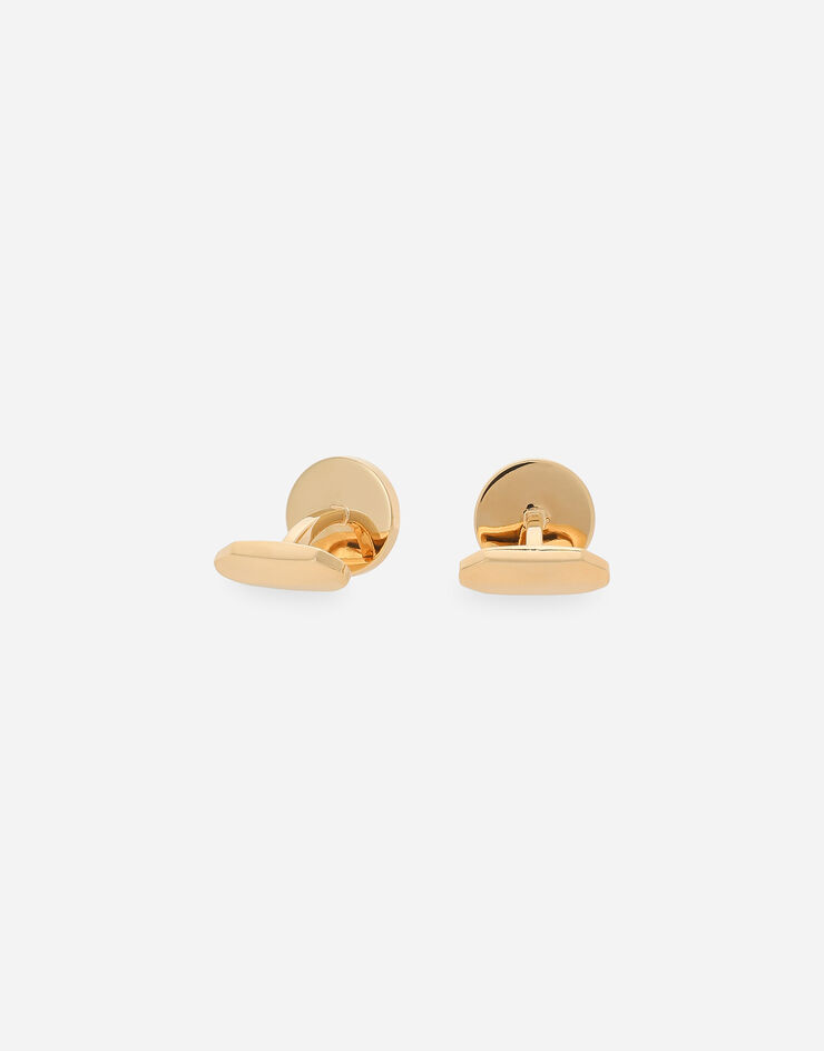 Dolce & Gabbana Manschettenknöpfe DG-Logo Gold WFQ5S6W1111