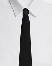 Dolce & Gabbana 10-cm silk faille blade tie Black GH587AFU6X8