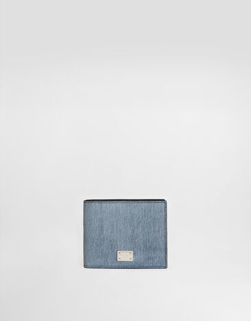 Dolce & Gabbana Denim nubuck wallet Dolce & Gabbana Denim nubuck wallet Denim BP3102AY520