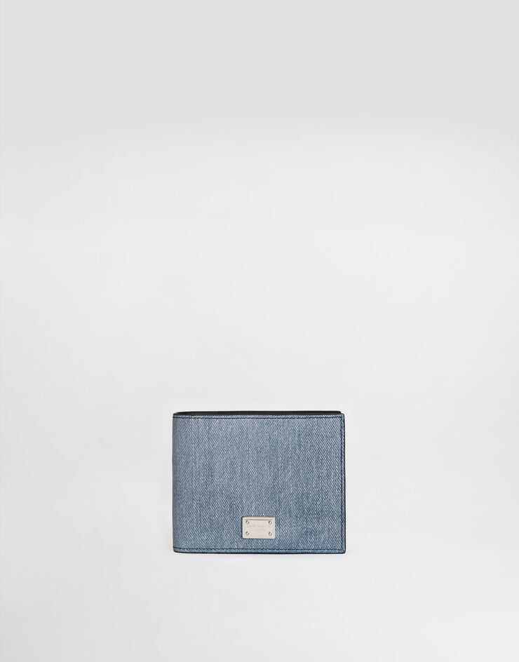 Dolce & Gabbana Denim nubuck wallet Dolce & Gabbana Denim nubuck wallet Denim BP3102AY520