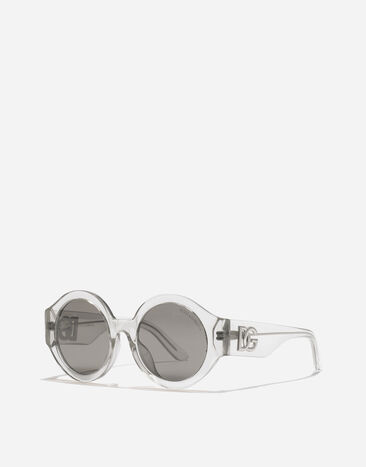 Dolce & Gabbana Sicilian StreetSunglasses White/glitter VG401JVP86G