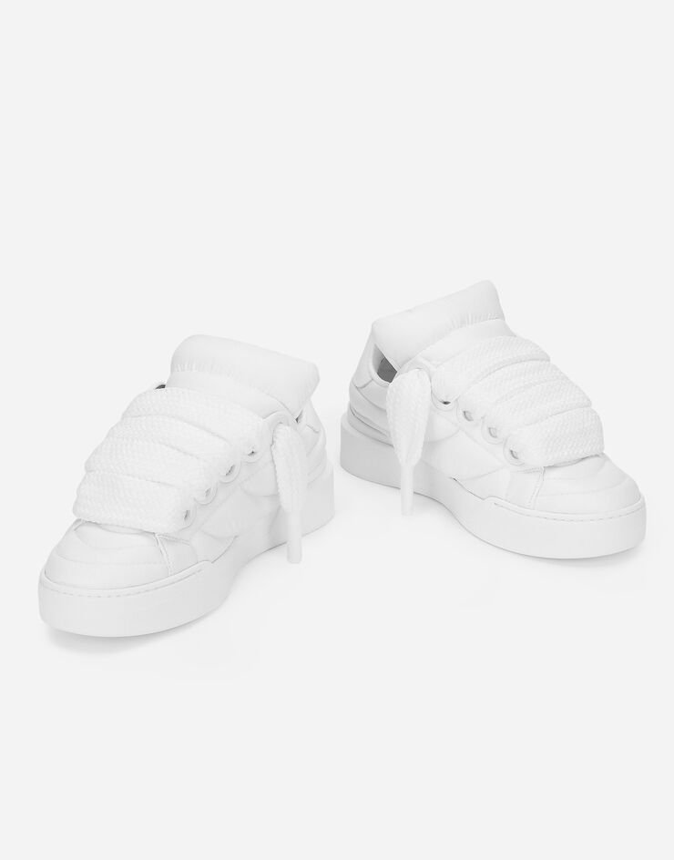 Dolce & Gabbana Sneaker New Roma aus Nylon BLANCO DOLCE&GABBANA Weiss CS2235B9Q50