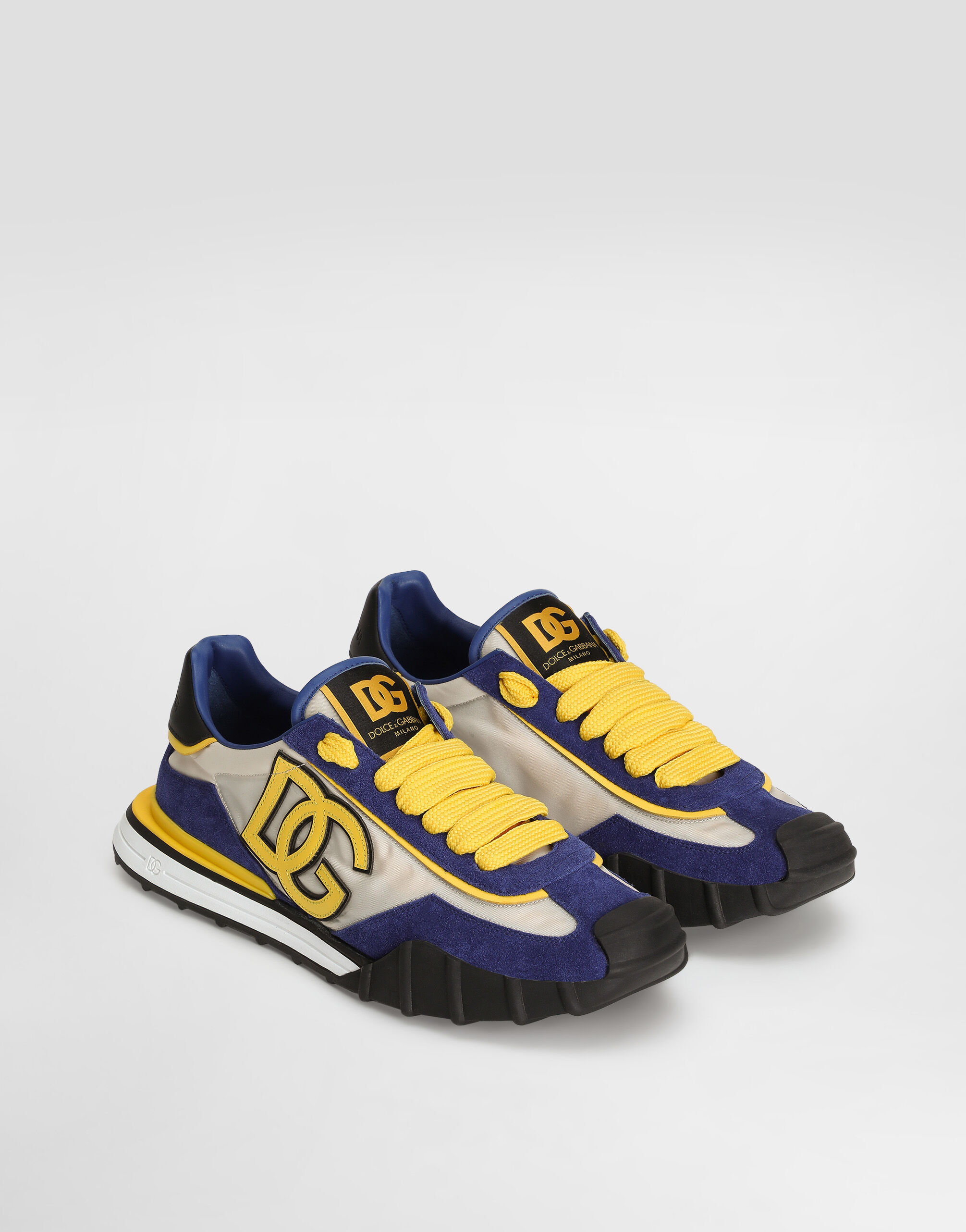 DG athletic fabric sneakers in Multicolor for Men | Dolce&Gabbana® US