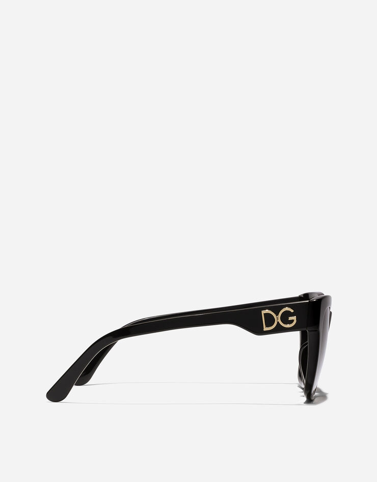 Dolce & Gabbana Lunettes de soleil Print family Noir VG4384VP18G