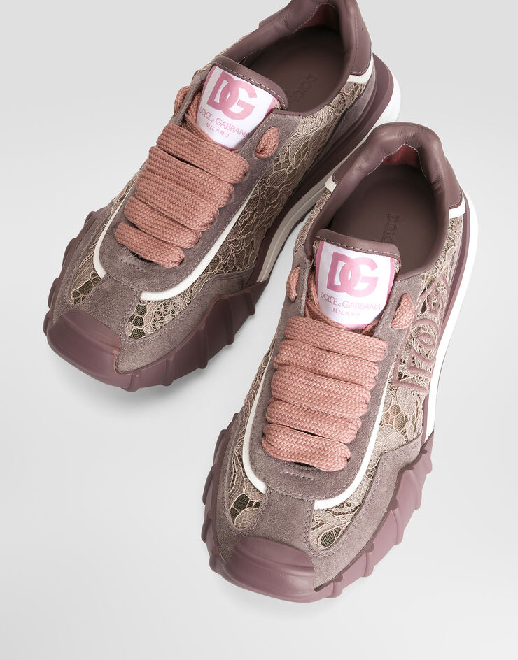 Dolce & Gabbana DG Athletic sneakers in lace Dolce & Gabbana DG Athletic sneakers in lace Multicolor CK2487A3S64