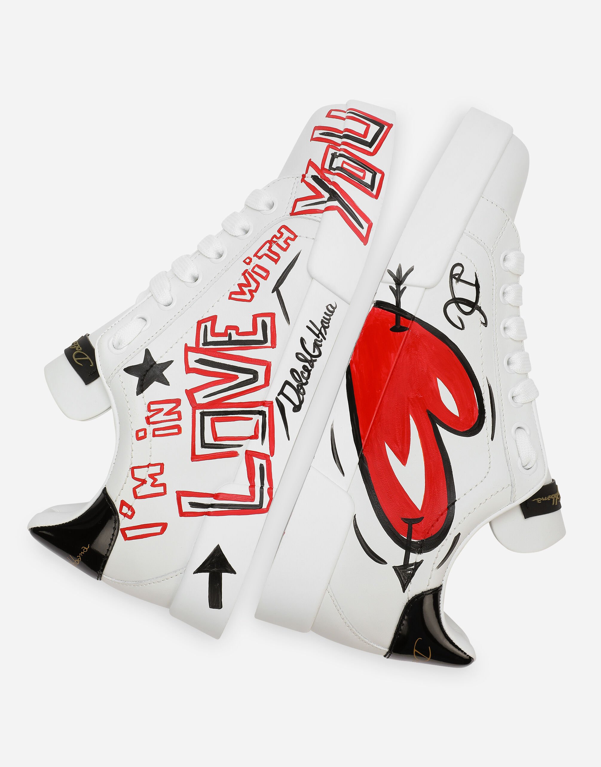 Dolce and sale gabbana personalized sneakers