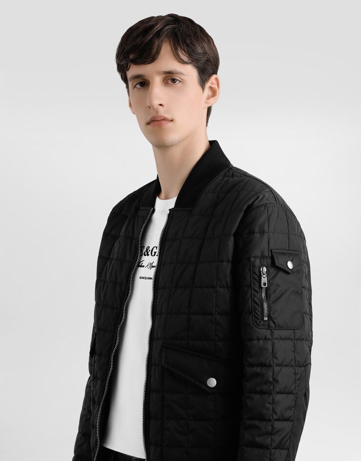 Dolce & Gabbana Quilted jacket Black G9BRBTFUS22