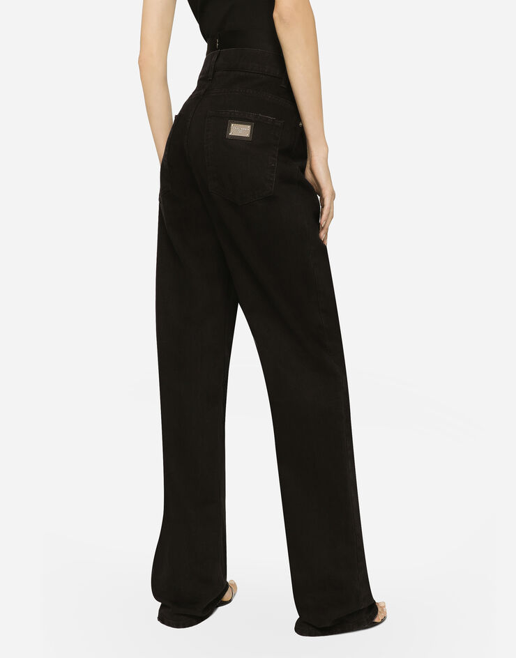 Dolce&Gabbana Flared denim jeans Multicolor FTCGNDG8JW1