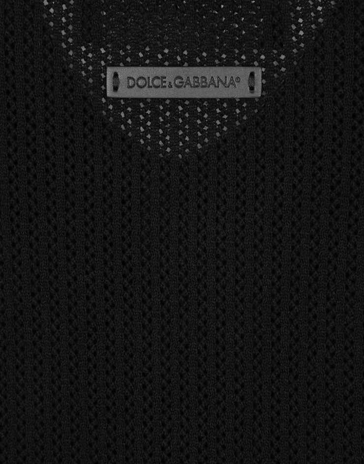 Dolce&Gabbana Cotton polo-shirt Black GXP68TJBCAB