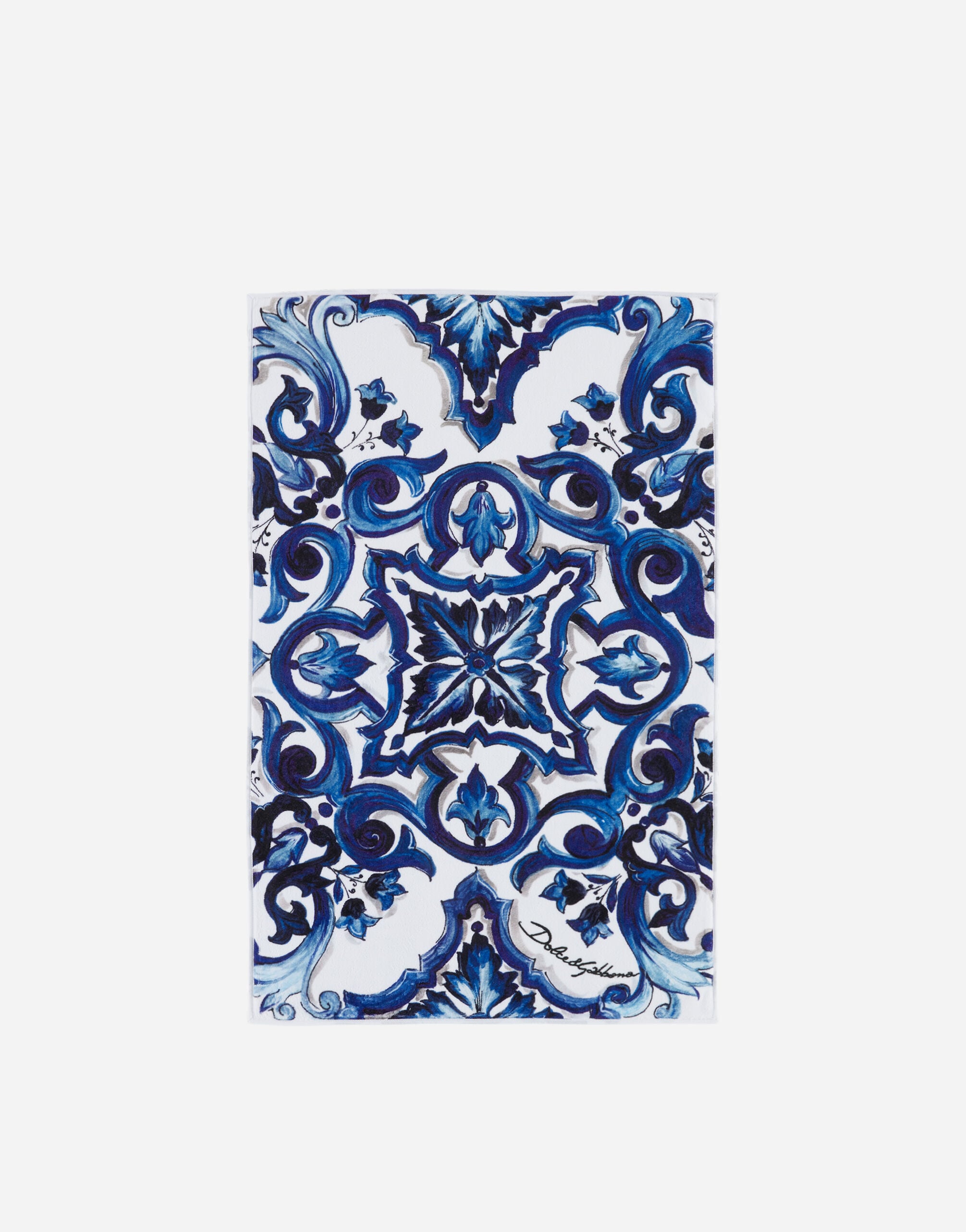 Designer bath mats in cotton terry | Dolce&Gabbana®