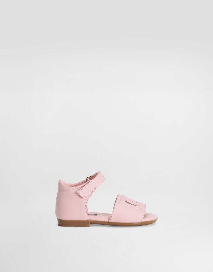 Dolce & Gabbana Sandalia en piel de becerro Rosa D20102A1735