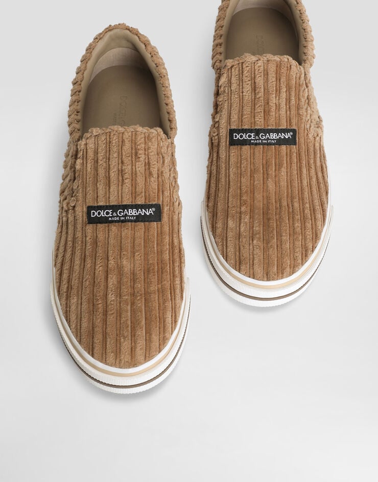 Dolce & Gabbana Dg sailing corduroy sneakers Dolce & Gabbana Dg sailing corduroy sneakers Beige CS2406A0951