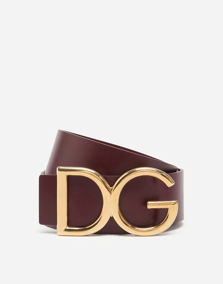 Dolce & Gabbana Leather belt with DG logo 多色 BC4246AC493