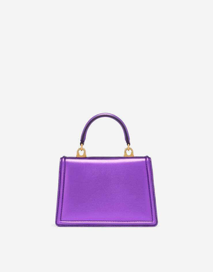Dolce&Gabbana حقيبة ديفوشن صغيرة بمقبض علوي بنفسجي BB6711A1016