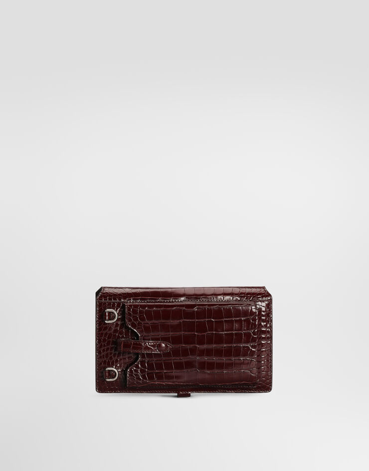Dolce & Gabbana Alligator crossbody minibag Dolce & Gabbana Alligator crossbody minibag Purple BM2766A2T69