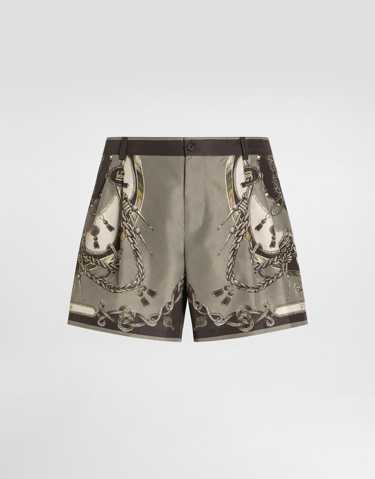 Dolce & Gabbana SWIM SHORT CORTO Multicolor M4E68TFIM7T
