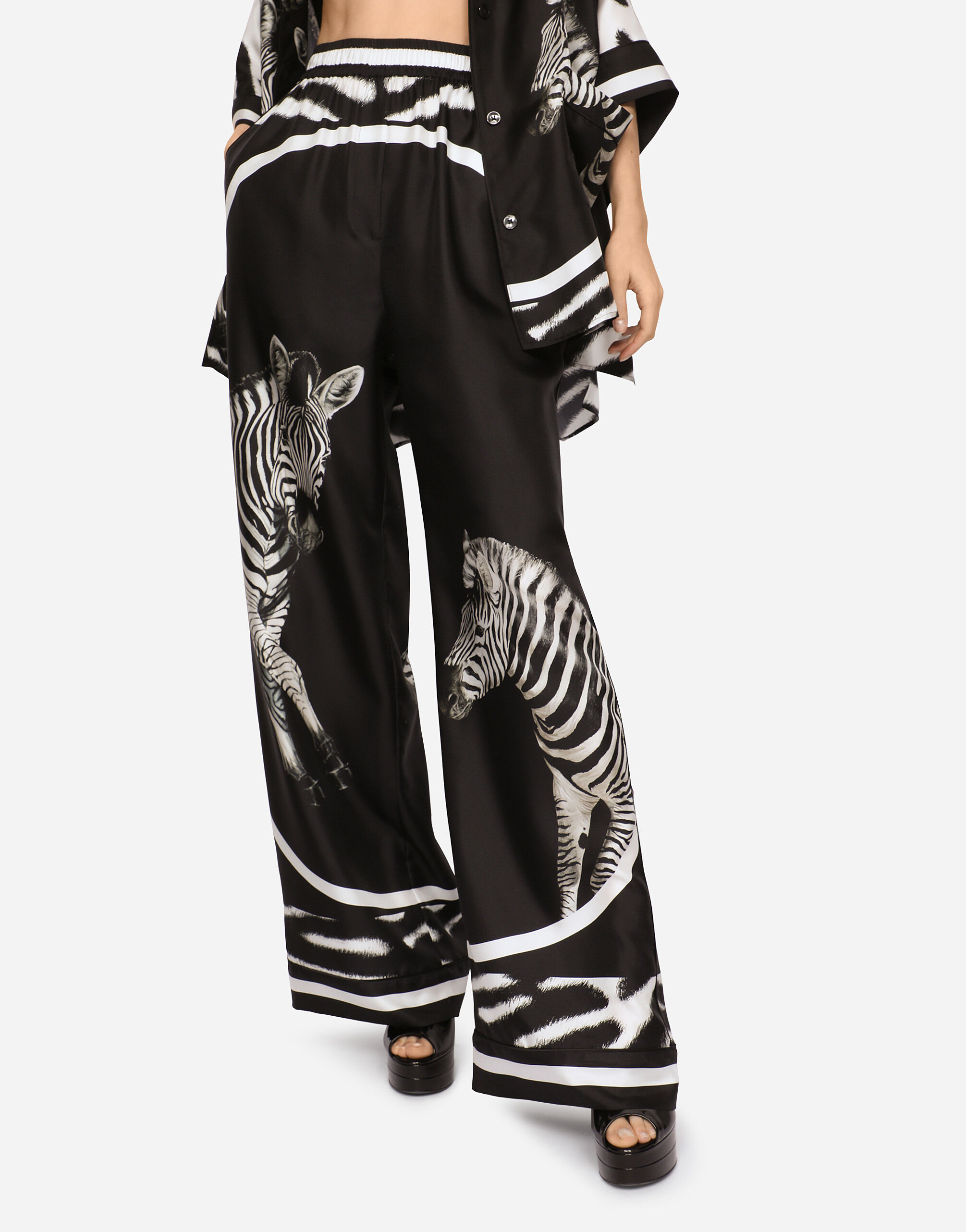 マルチカラーのウィメンズ PANTALONE | Dolce&Gabbana®