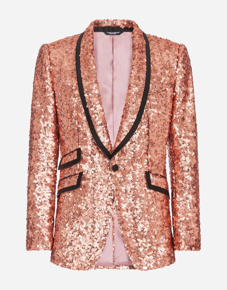 Dolce & Gabbana Sequined Sicily jacket ROSA G2OI2THLM14