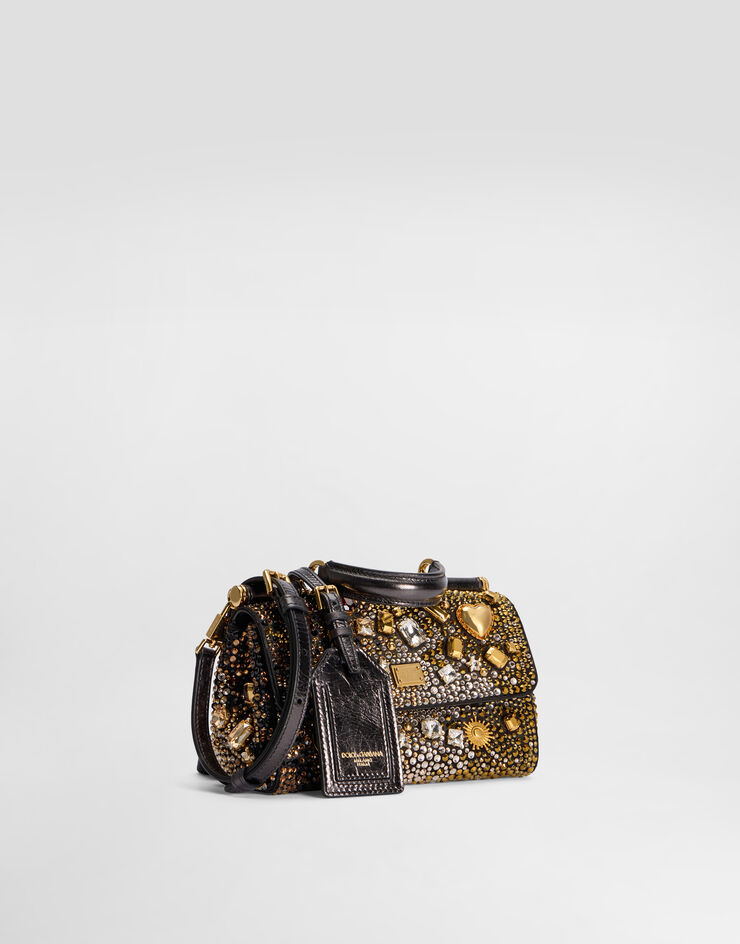 Dolce & Gabbana Mini my Sicily handbag in satin Multicolor BB7864B0023