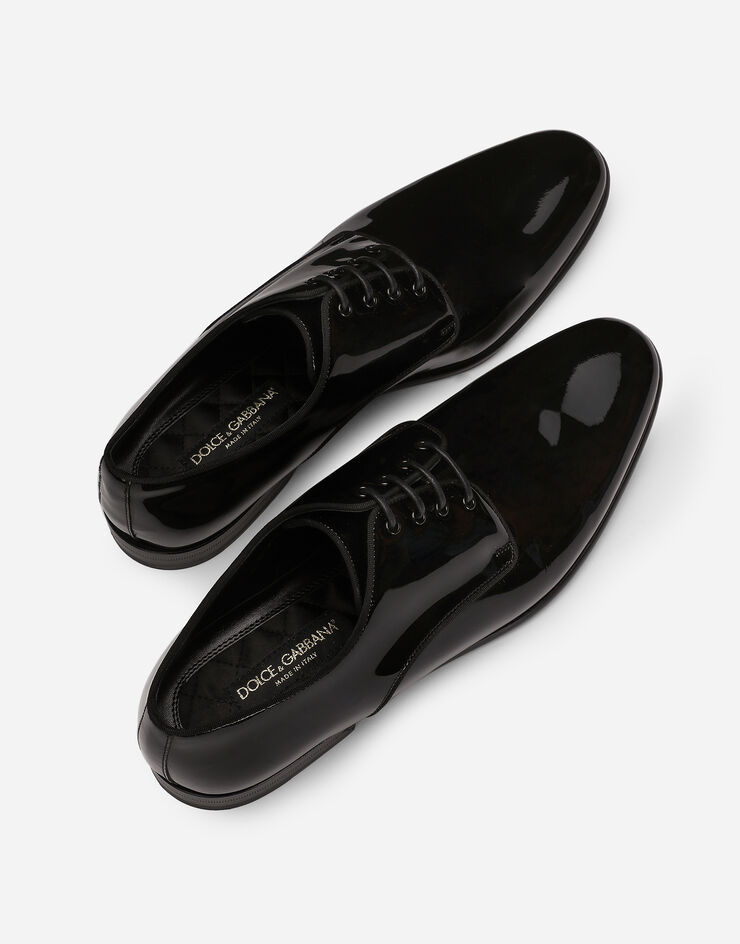 Dolce & Gabbana Calfskin derby shoes Black A10703AX651