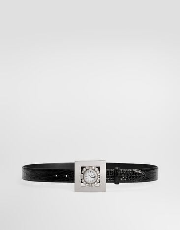 Dolce & Gabbana Caiman belt Dolce & Gabbana Caiman belt Black BC5014A2J68