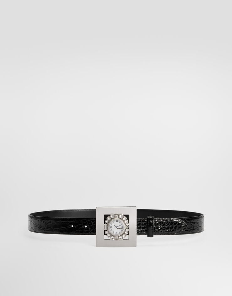Dolce & Gabbana Caiman belt Dolce & Gabbana Caiman belt Black BC5014A2J68