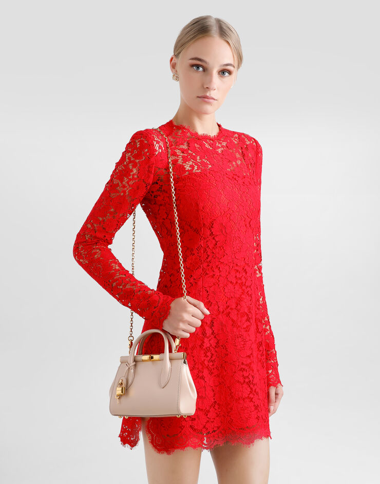 Dolce & Gabbana Сумка Day Mini Marlene бежевый BB7744A3G19