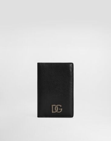 Dolce & Gabbana Tempesta calfskin card holder Dolce & Gabbana Tempesta calfskin card holder Black BP3323AU994