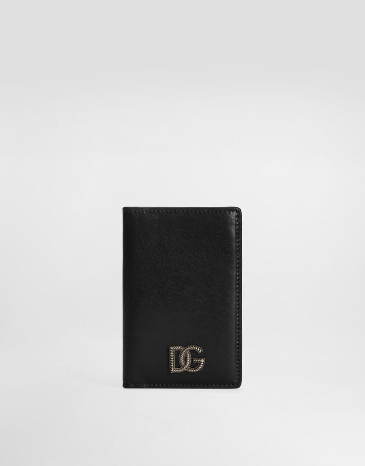 Dolce & Gabbana Tempesta calfskin card holder Dolce & Gabbana Tempesta calfskin card holder Black BP3323AU994